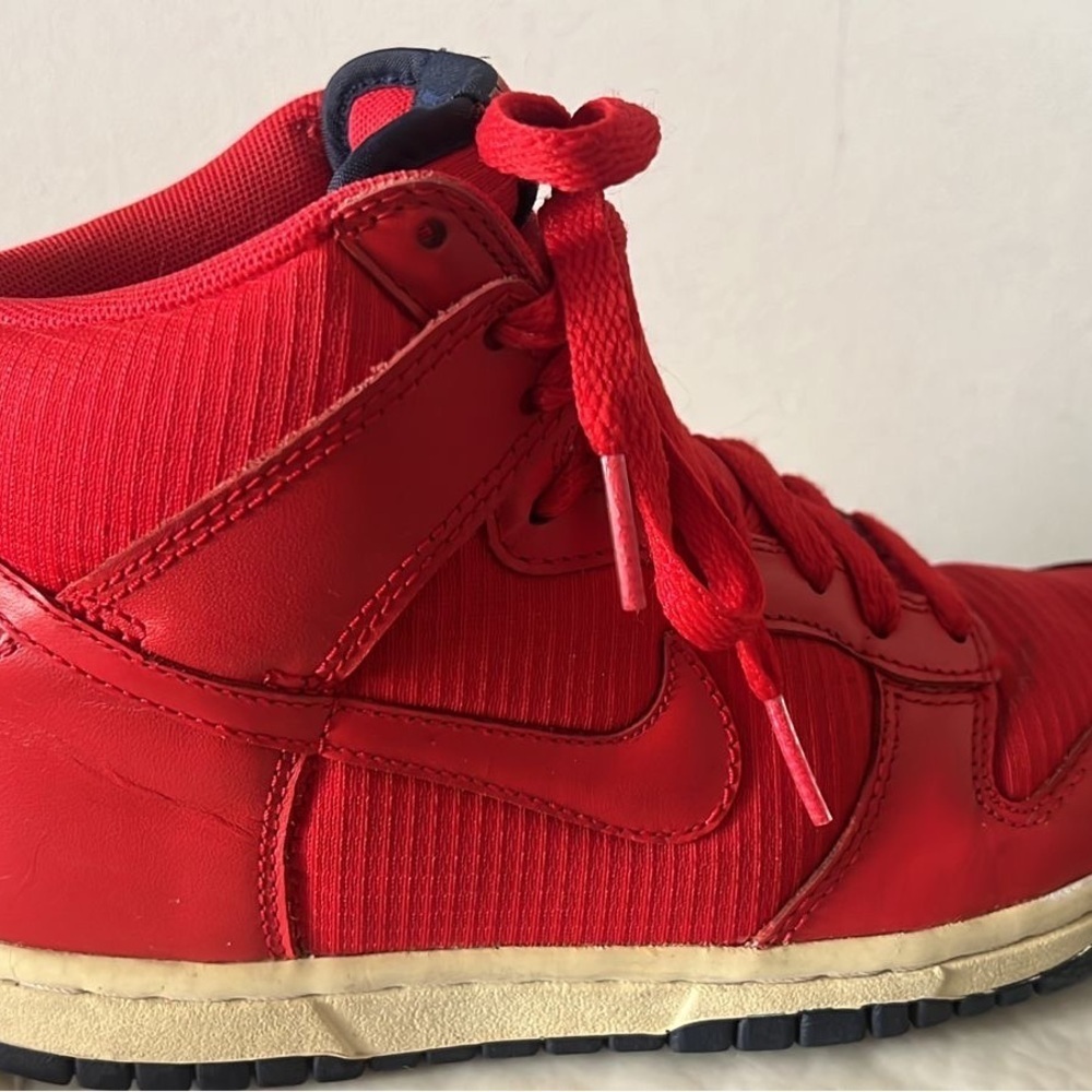 Nike Kids Red Sneakers - Picture 2 of 7